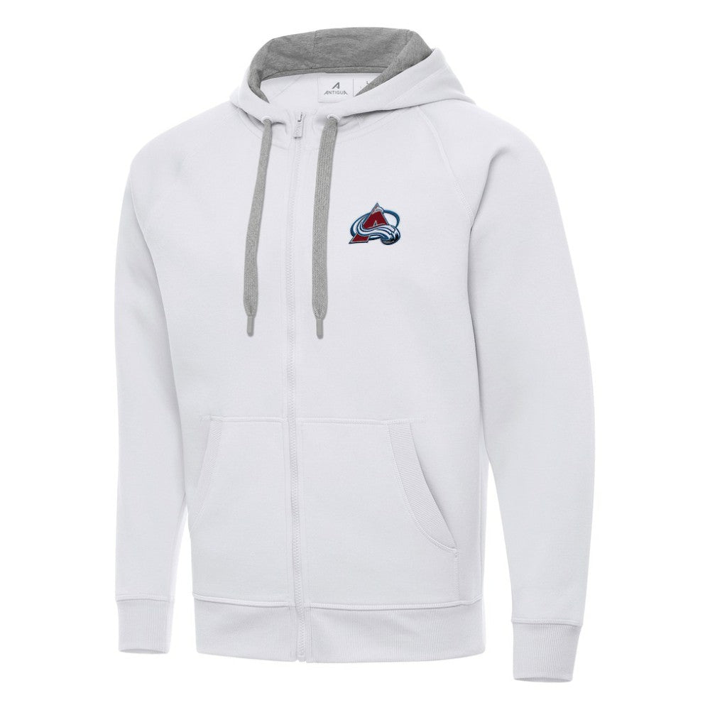 Colorado Avalanche Antigua Big & Tall Victory Full-Zip Hoodie