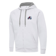 Colorado Avalanche Antigua Big & Tall Victory Full-Zip Hoodie