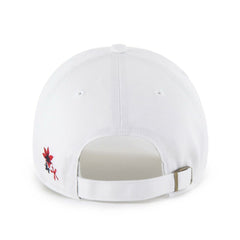 Boston Red Sox Women's Flower Power Clean Up Adjustable Hat - White | 47 brand