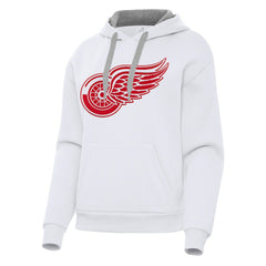 Detroit Red Wings Antigua Women's Victory Pullover Hoodie