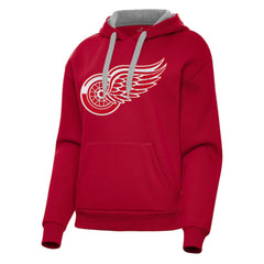 Detroit Red Wings Antigua Women's Victory Pullover Hoodie