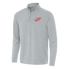 Detroit Red Wings Antigua Bright Quarter-Zip Top