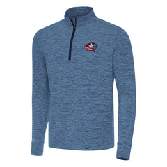 Columbus Blue Jackets Antigua Cause Quarter-Zip Top