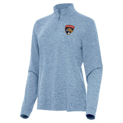 Florida Panthers Antigua Women's Mentor Quarter-Zip Mock Long Sleeve Top