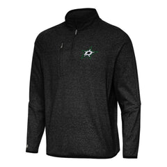 Dallas Stars Antigua Certain Quarter-Zip Tri-Blend Sweatshirt