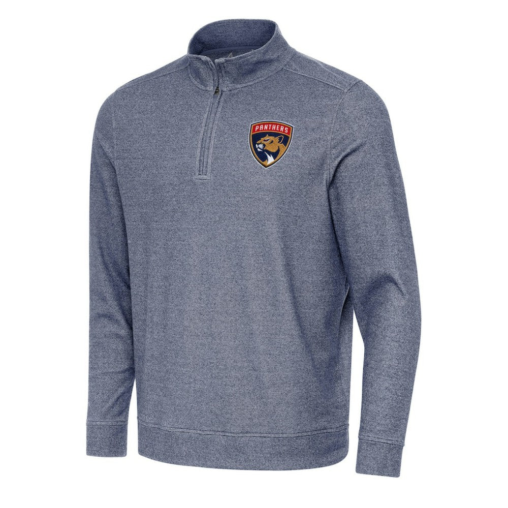 Florida Panthers Antigua Subtle Quarter-Zip Sweatshirt