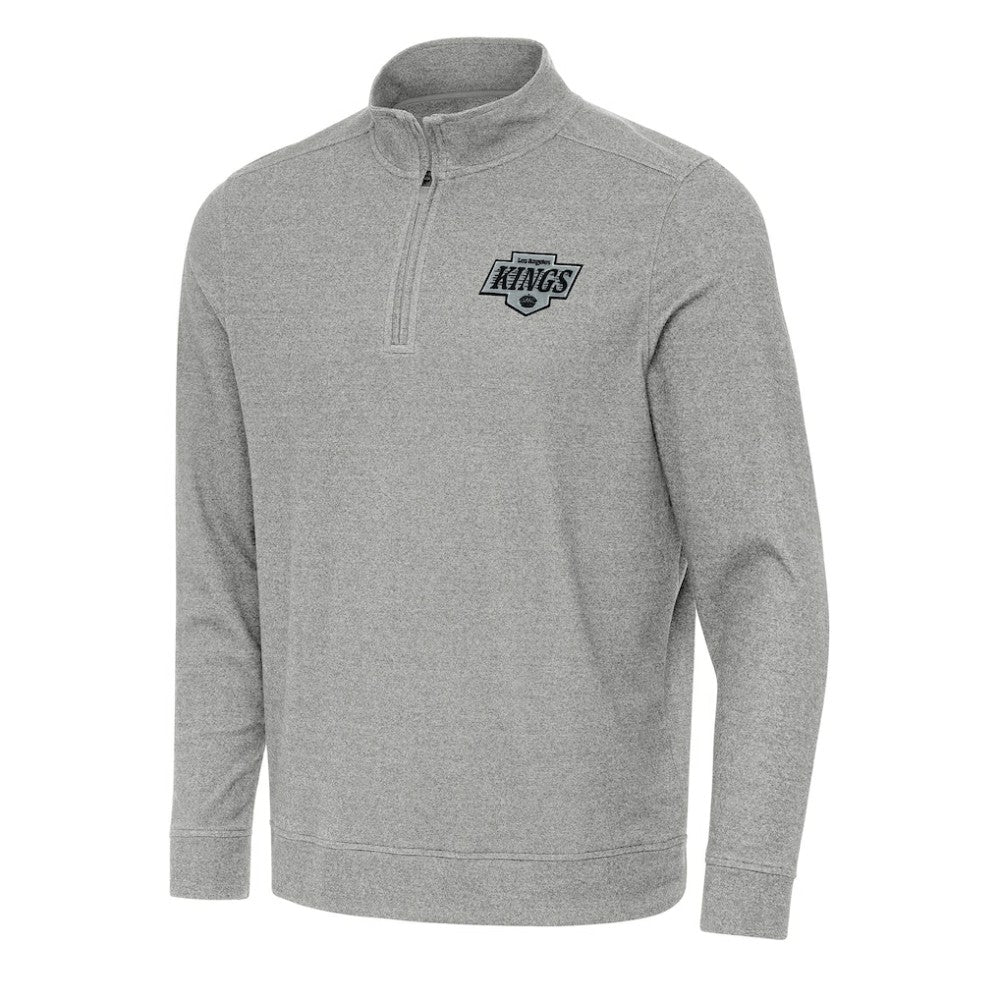 Los Angeles Kings Antigua Subtle Quarter-Zip Sweatshirt