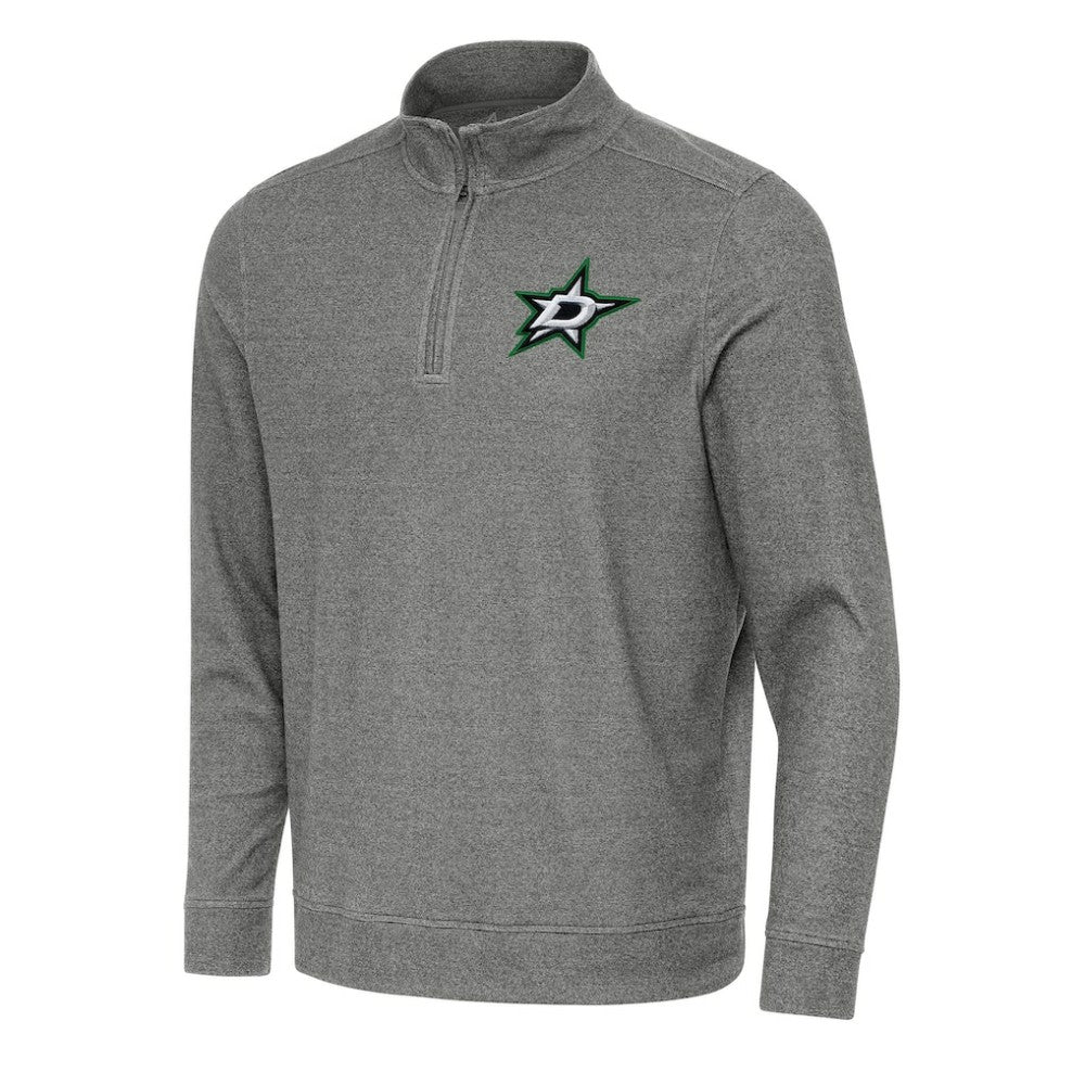 Dallas Stars Antigua Subtle Quarter-Zip Sweatshirt