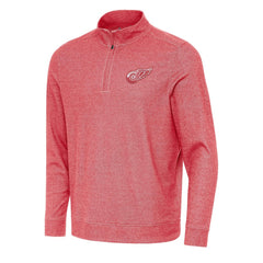 Detroit Red Wings Antigua Subtle Quarter-Zip Sweatshirt