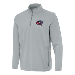 Columbus Blue Jackets Antigua Perilous Quarter-Zip Sweatshirt