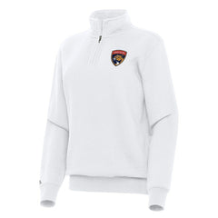 Florida Panthers Antigua Women's Victory Quarter-Zip Sweatshirt