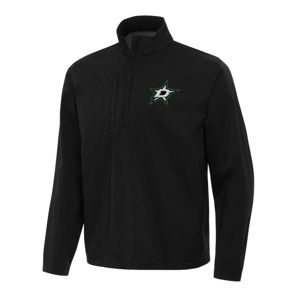 Dallas Stars Antigua Brisk Quarter-Zip Windbreaker