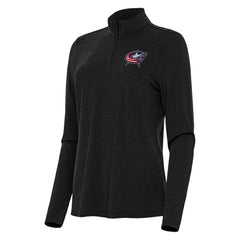 Columbus Blue Jackets Antigua Women's Bright Quarter-Zip Top