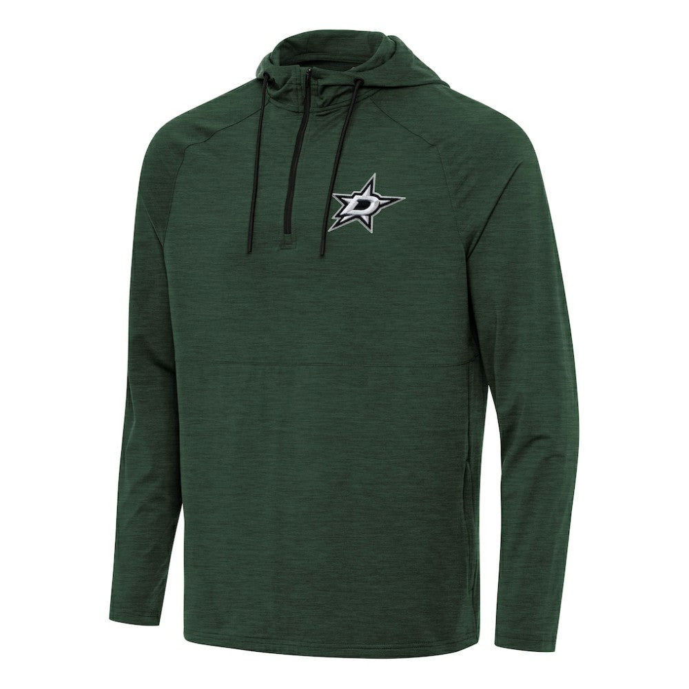 Dallas Stars Antigua Spikes Quarter-Zip Hoodie