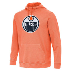 Edmonton Oilers Antigua Cloud Pullover Hoodie
