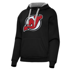 New Jersey Devils Antigua Women's Victory Pullover Hoodie