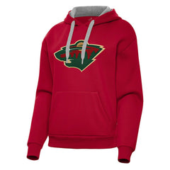 Minnesota Wild Antigua Women's Victory Pullover Hoodie