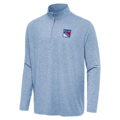 New York Rangers Antigua Hunk Quarter-Zip Top