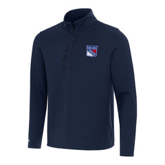 New York Rangers Antigua Insider Quarter-Zip Top