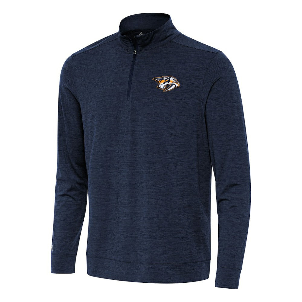 Nashville Predators Antigua Bright Quarter-Zip Top