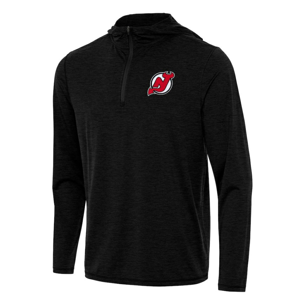 New Jersey Devils Antigua Tidy Quarter-Zip Hoodie