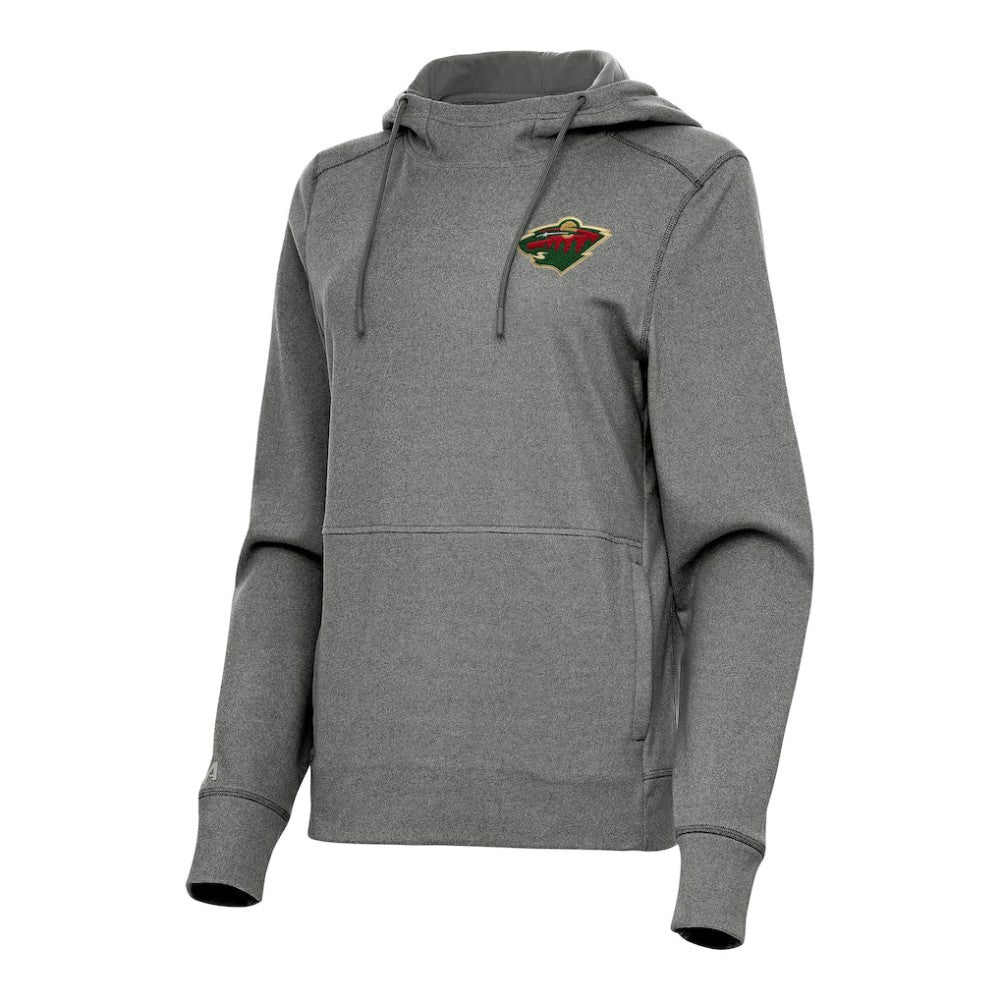 Minnesota Wild Antigua Women's Justice Pullover Hoodie