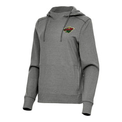 Minnesota Wild Antigua Women's Justice Pullover Hoodie