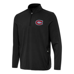 Montreal Canadiens Antigua Perilous Quarter-Zip Sweatshirt