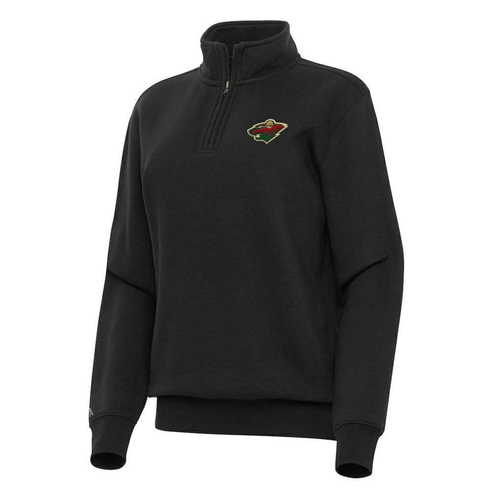 Minnesota Wild Antigua Women's Victory Quarter-Zip Sweatshirt