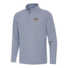 Nashville Predators Antigua Twine Quarter-Zip Top