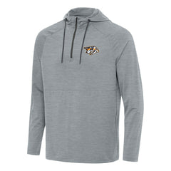 Nashville Predators Antigua Spikes Quarter-Zip Hoodie