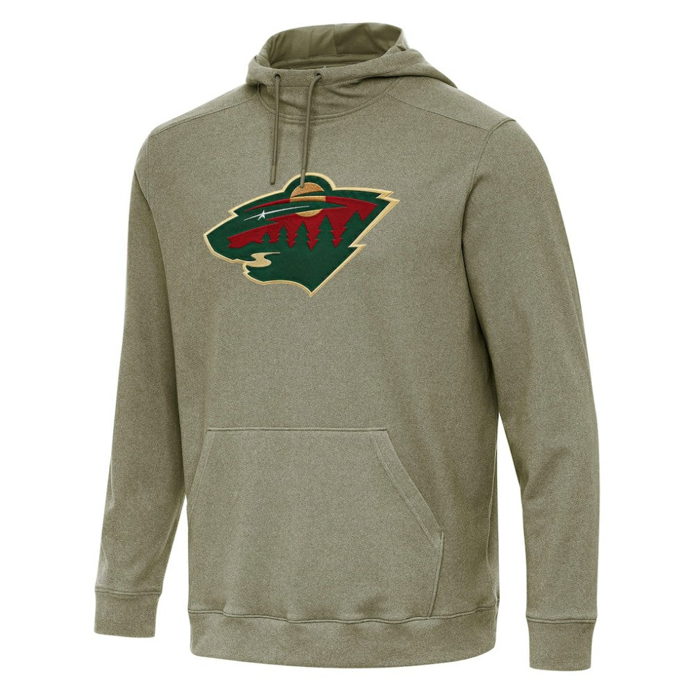 Minnesota Wild Antigua Cloud Pullover Hoodie