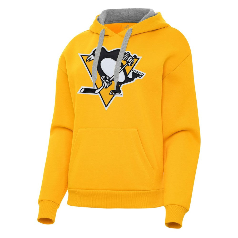 Pittsburgh Penguins Antigua Women's Victory Pullover Hoodie