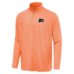 Philadelphia Flyers Antigua Hunk Quarter-Zip Top