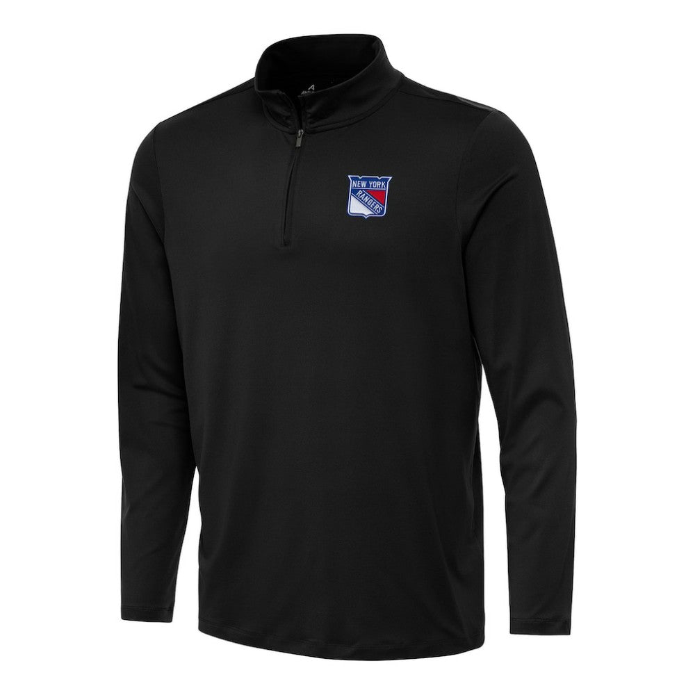 New York Rangers Antigua Reprocess Quarter-Zip Top