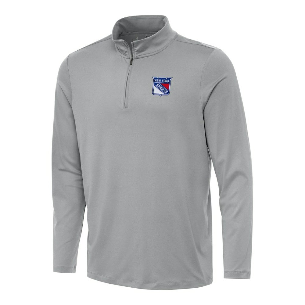 New York Rangers Antigua Reprocess Quarter-Zip Top
