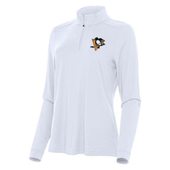 Pittsburgh Penguins Antigua Women's Intent Quarter-Zip Top