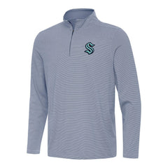 Seattle Kraken Antigua Twine Quarter-Zip Top