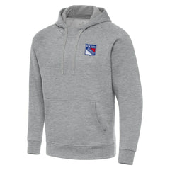 New York Rangers Antigua Big & Tall Victory Pullover Hoodie