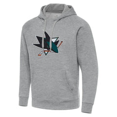 San Jose Sharks Antigua Big & Tall Victory Pullover Hoodie