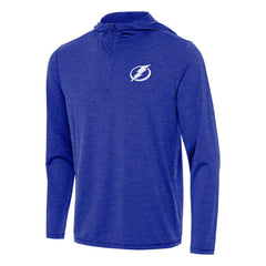 Tampa Bay Lightning Antigua Tidy Quarter-Zip Hoodie