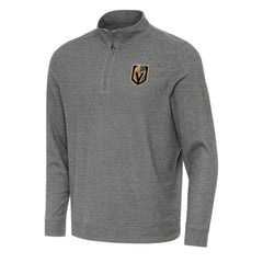 Vegas Golden Knights Antigua Subtle Quarter-Zip Sweatshirt