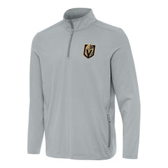 Vegas Golden Knights Antigua Perilous Quarter-Zip Sweatshirt