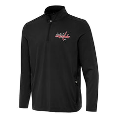 Washington Capitals Antigua Perilous Quarter-Zip Sweatshirt