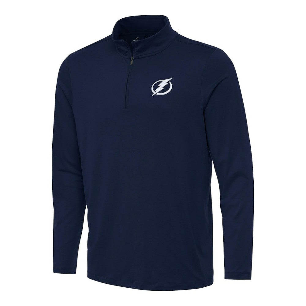Tampa Bay Lightning Antigua Reprocess Quarter-Zip Top