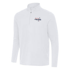 Washington Capitals Antigua Intent Quarter-Zip Top