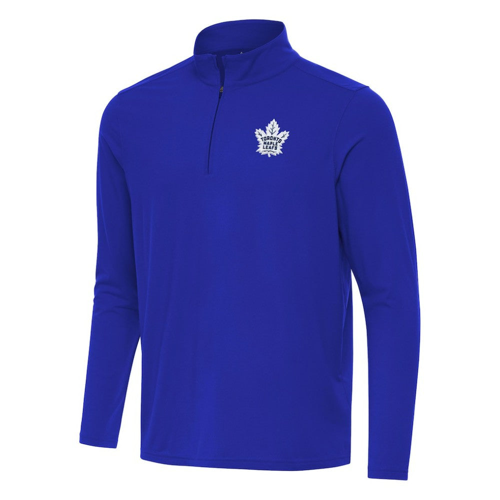 Toronto Maple Leafs Antigua Intent Quarter-Zip Top