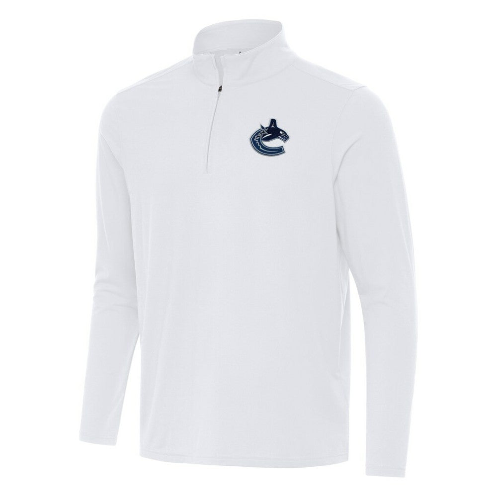Vancouver Canucks Antigua Intent Quarter-Zip Top