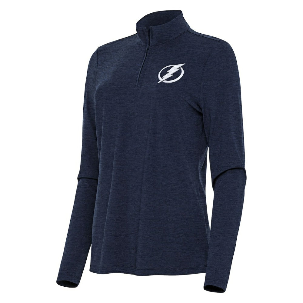 Tampa Bay Lightning Antigua Women's Bright Quarter-Zip Top