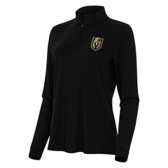 Vegas Golden Knights Antigua Women's Intent Quarter-Zip Top